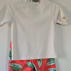 Short Sleeve Swim Suit